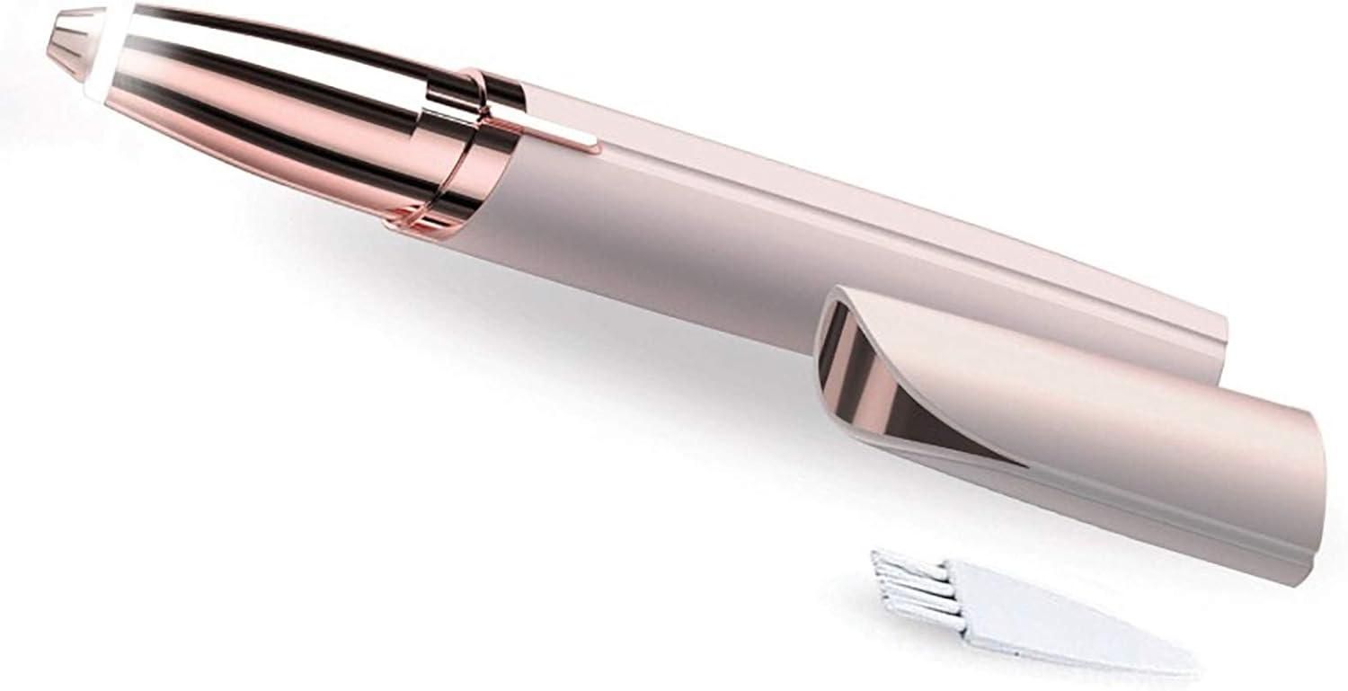 Flawless Eyebrow Trimmer for Women – Painless Precision Hair Remover | Rechargeable & Portable Beauty Tool
