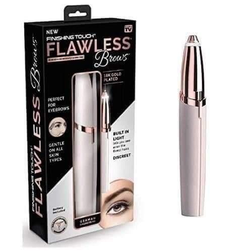 Flawless Eyebrow Trimmer for Women – Painless Precision Hair Remover | Rechargeable & Portable Beauty Tool
