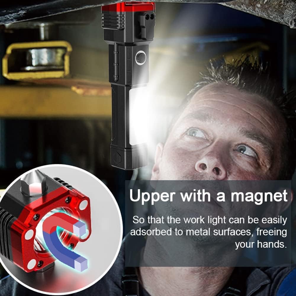 Multifunctional Work Portable Hammer LED Flashlight