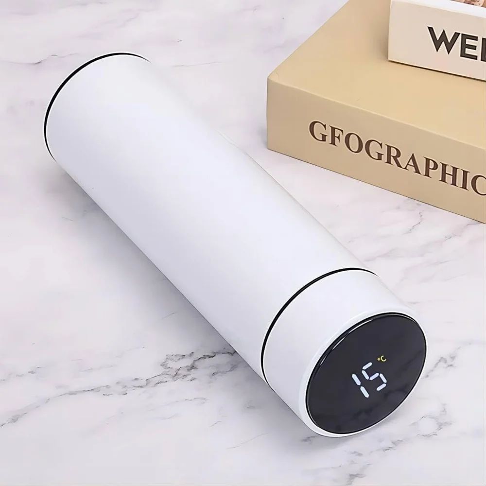 LED Temperature Display Flask