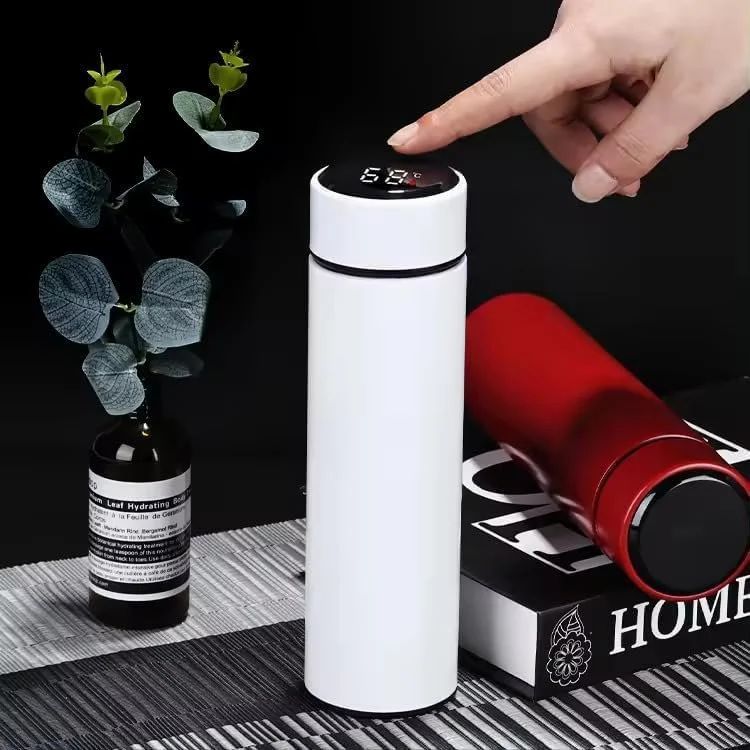 LED Temperature Display Flask