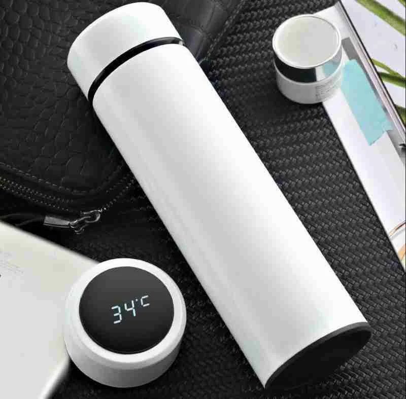 LED Temperature Display Flask