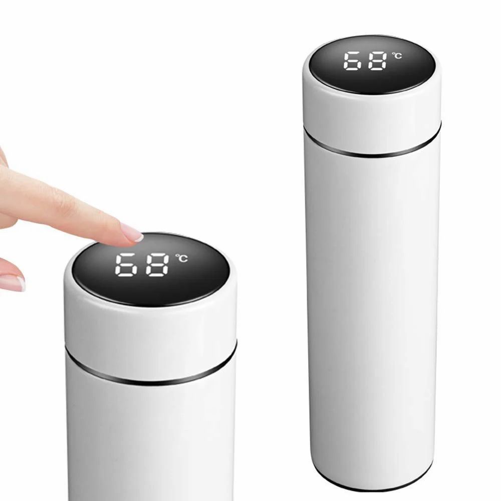LED Temperature Display Flask